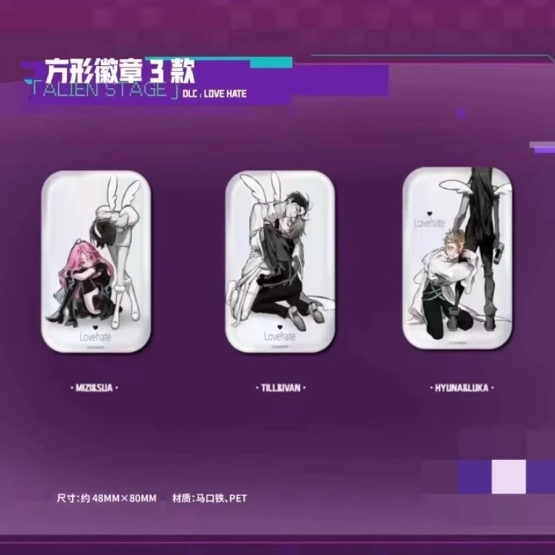 

Authentic Love Hate Series March Beast Square Bubble Original Painting Standee Toy Collectible ACG Decoration Stage Props