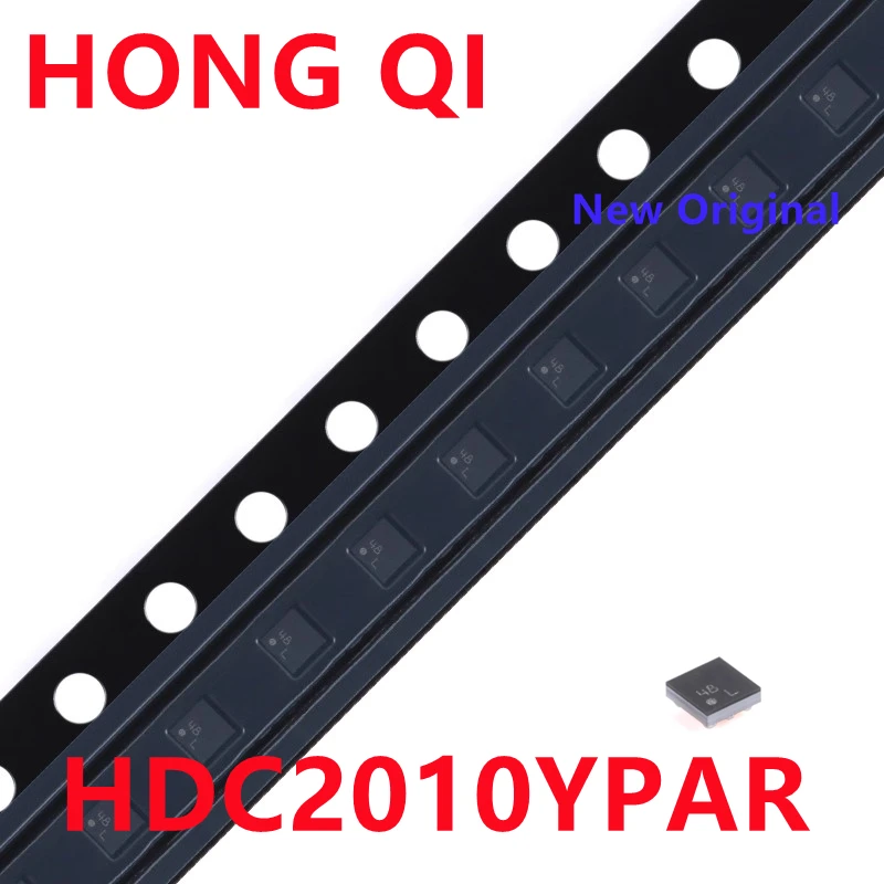 5PCS HDC2010YPAR DSBGA-6 48L HDC2010 2% RH Ultra-compact Low Power Digital Relative Humidity Sensor