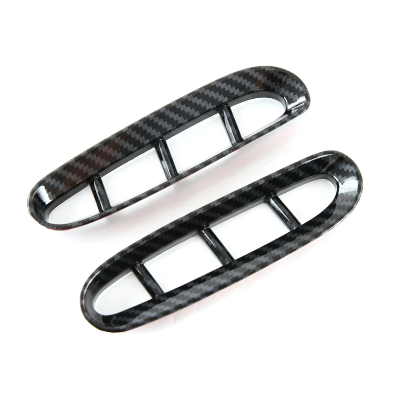 For 2022+ Honda ZRV ZR-V Carbon Fiber Car Front Fender Side Air Vent Cover Trim Car Styling