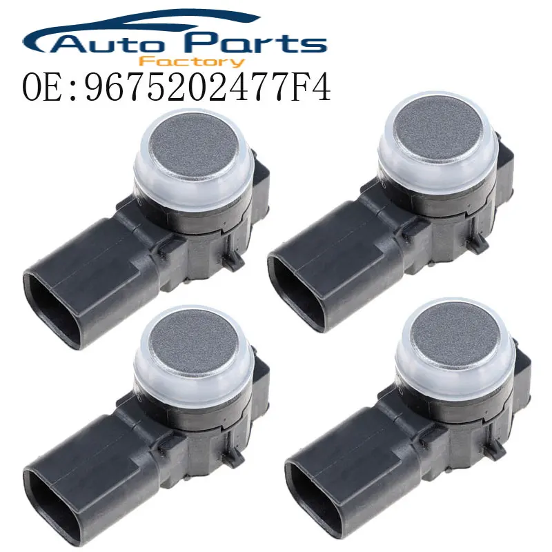 

4 PCS New PDC Parking Sensor For Peugeot 208,308,508,2008,3008 Expert,Partner 9675202477F4 9675202477