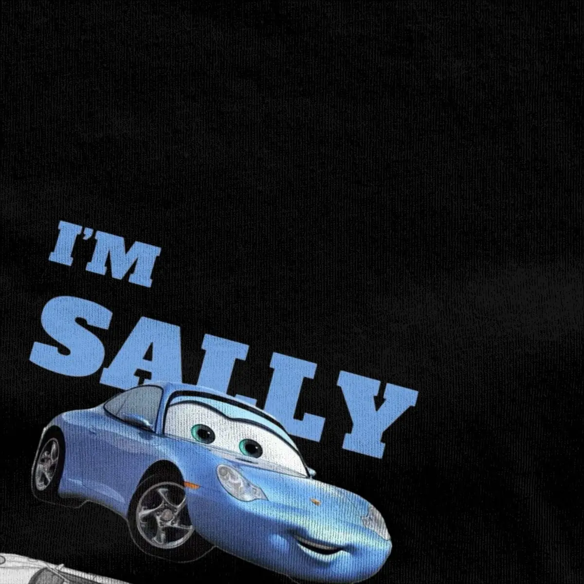 Sally I'm Lightning Cars T Shirt Summer Vintage T Shirts Cotton Harajuku Tshirt For Men Short Sleeves Custom DIY Top Tees