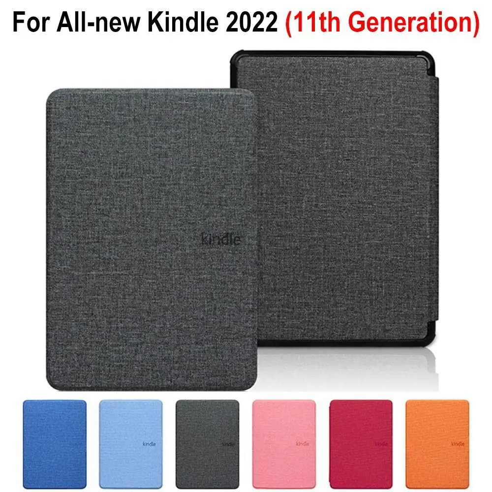 Stoffen Magnetische Smart Case Voor 6 Geheel Nieuwe Kindle (2022 Release) 11e Generatie Ingebouwde Lichte 6 Inch Gen Hoes Funda