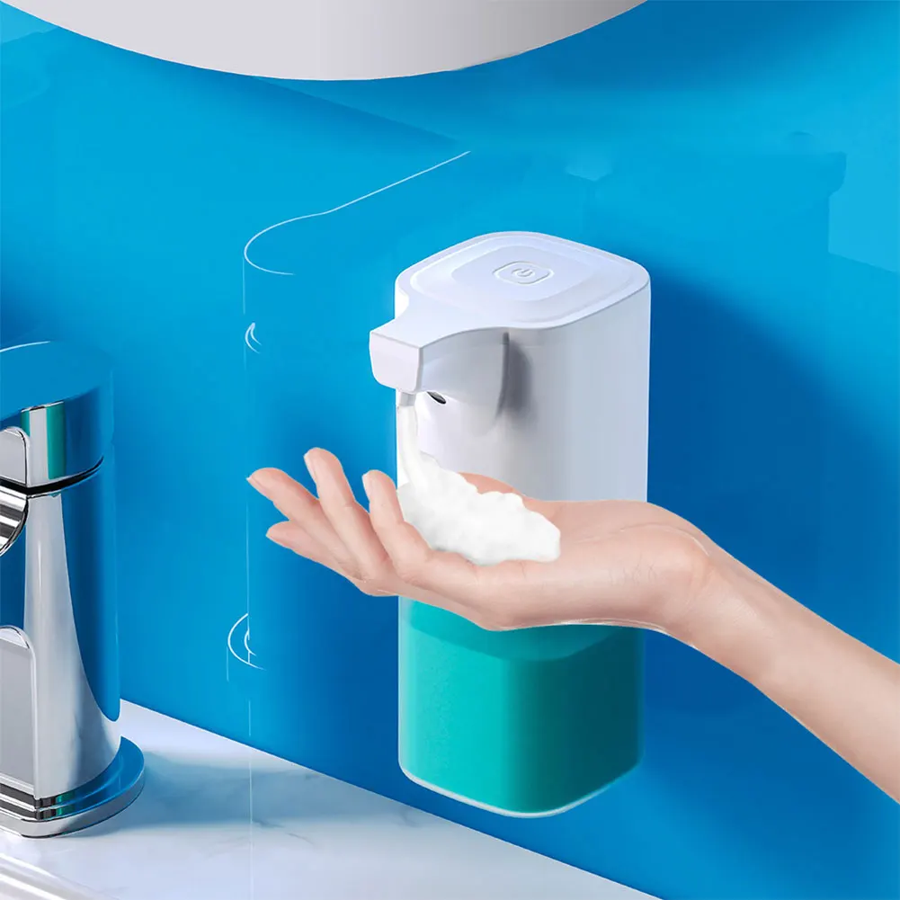 350ml Automatic Sensor Hand Sanitizer Machine 4 Gears Touchless Liquid Soap Dispenser Dish Soap Dispenser for Kitchen Bathroom