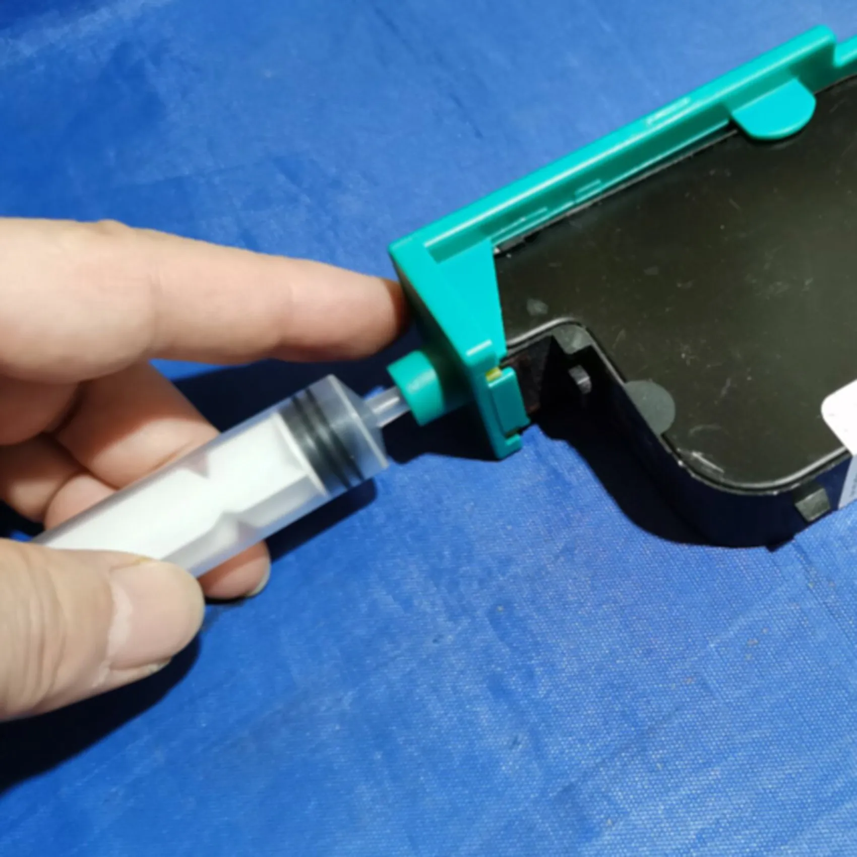 Tintenpatronen-Nachfülltintenwerkzeug, Saugclip, geeignet für HP 45, 51645, 6615, 51640, 240 15, Absorptionsclip, Nachfüllclip-Schnalle