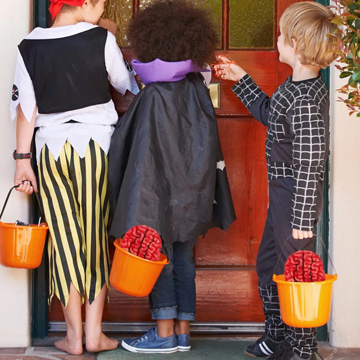 

1Pcs Halloween Broken Body Parts Prop Realistic Fake Severed Brain Halloween Organ Decoration Tricky Scary Broken Body Parts