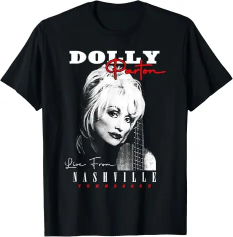 Dolly Parton Live aus Nashville, Tennessee Foto-Porträt T-Shirt – Detail 6