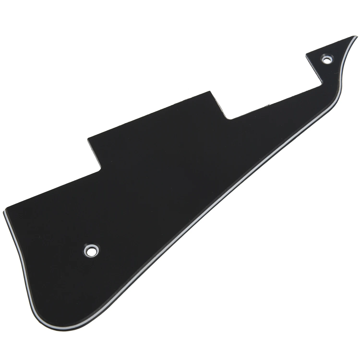 1 conjunto de pickguard preto/cavidade/cobre de interruptor/placa seletora de captador/suporte/parafusos para estilo guitarra lp