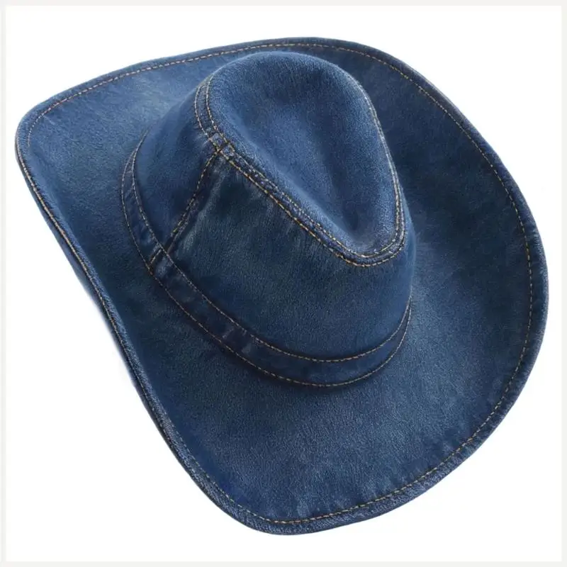 

Миниатюрная ковбойская шляпа, украшение, крошечная тканевая шляпа в стиле вестерн для шитья костюмов ручной работы, для одежды