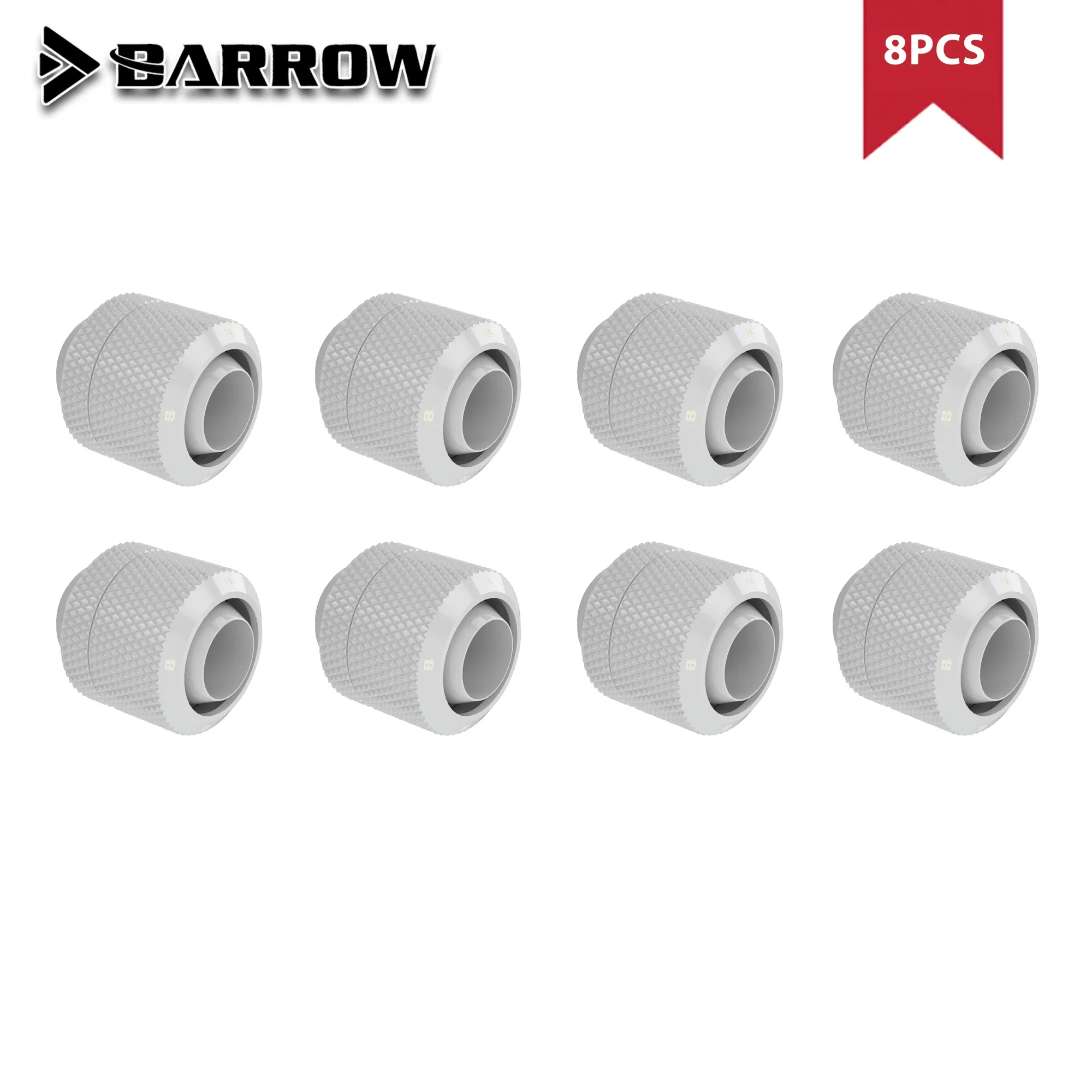 BARROW 8pcs for ID10mm + OD16mm Soft Pipes 3/8''ID + 5/8