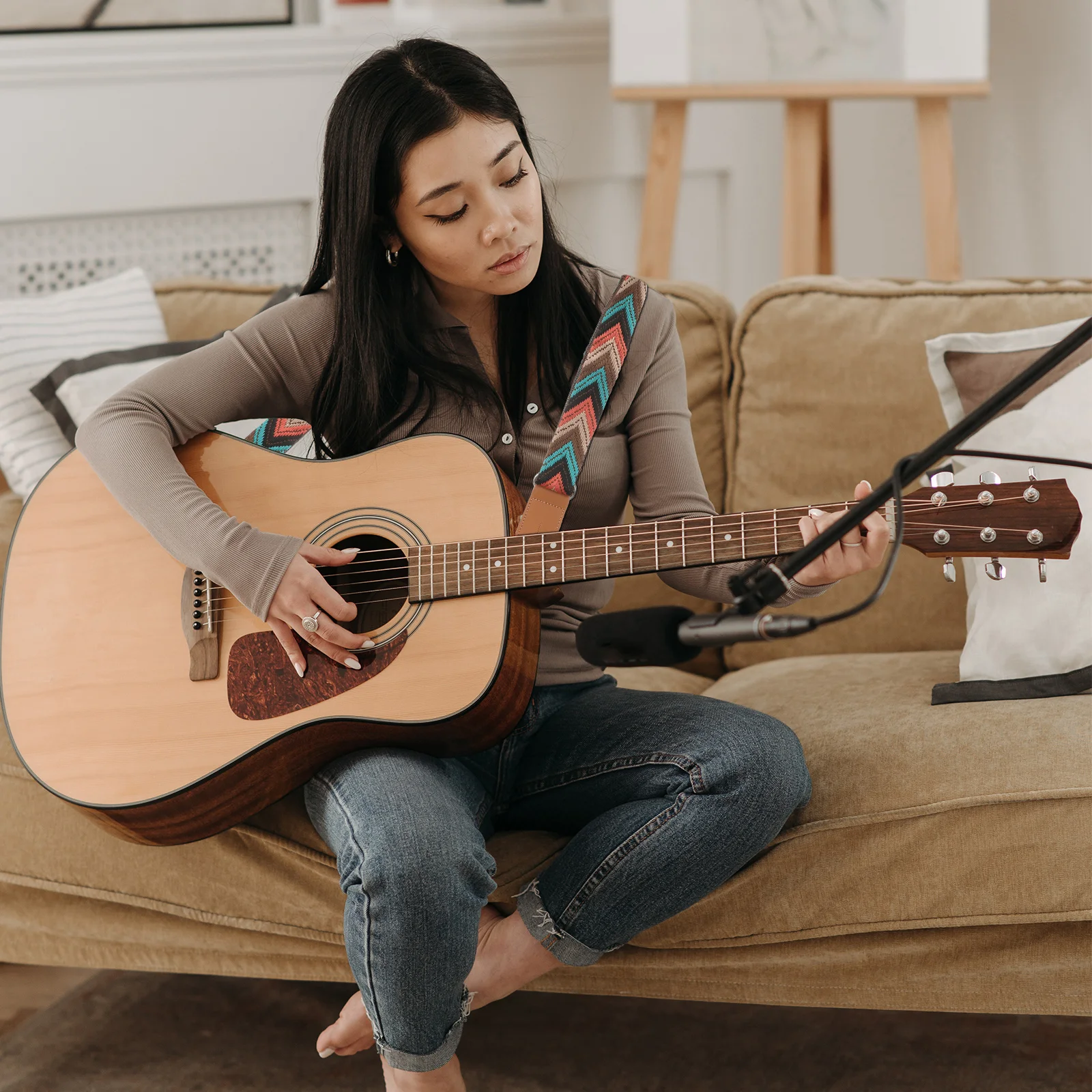 

Ukulele Strap Narrow Straps with Soft Hook Style Soprano Adjustable Guitar Accessories