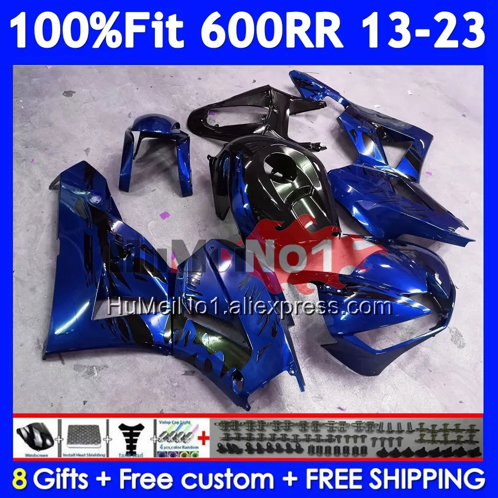 Body For HONDA CBR600 CBR Stock blue 600RR 600 RR CC 32No.169 CBR600RR F5 13 14 15 16 17 2018 2019 2020 2021 2022 2023 Fairing