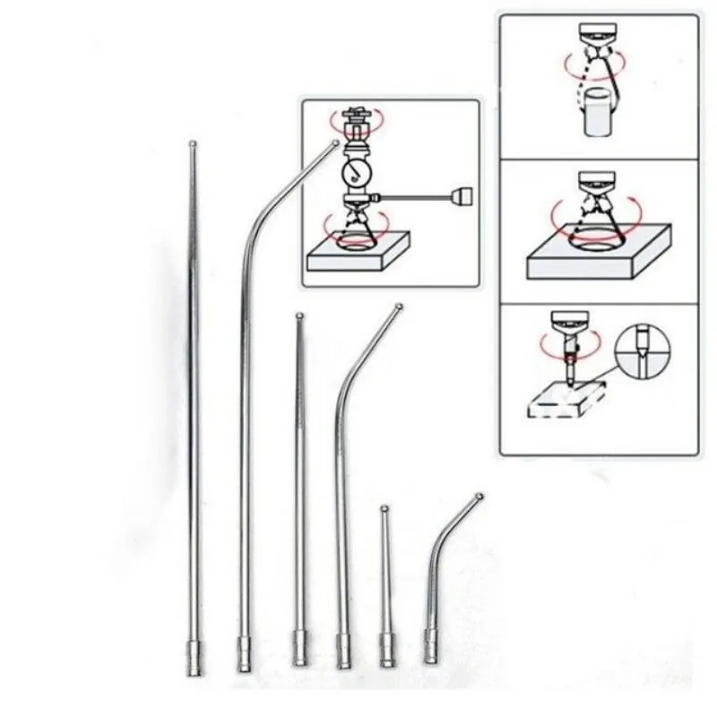 Mill Dial Test Coaxial Centering Indicator Centre Finder Milling Tool Needle 1set