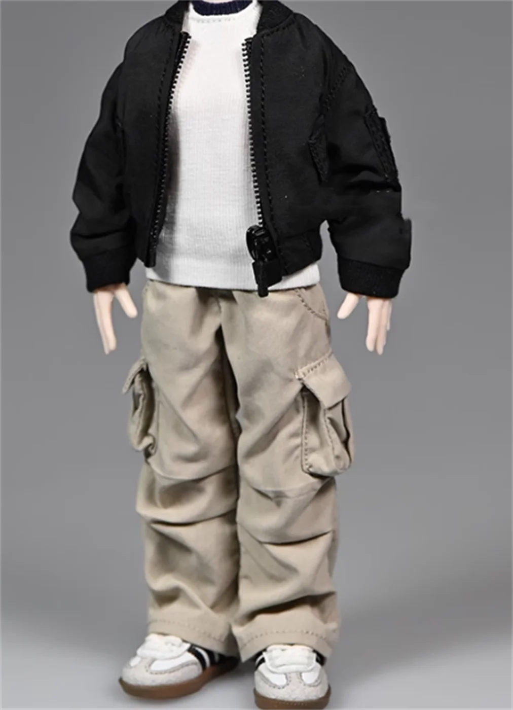 1/12 skala Trendy Mantel Weibliche Jacke mantel Kleidung Modell anzug Spielzeug für 6'' Anime körper Solide Action Figur Körper spielzeug