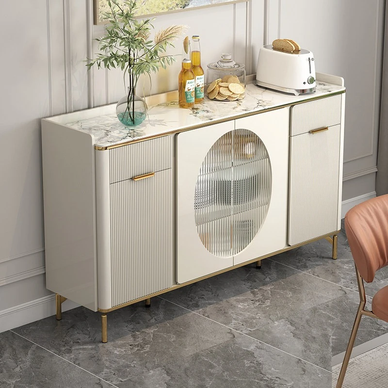 

Kitchen simple Storage locker light luxury minimalist Advanced Design Display cabinet especially cajonera living room furniture