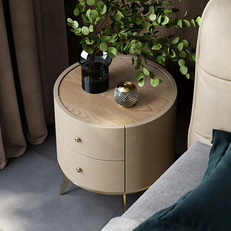 Drawers Storage Bedside Table Coffee Librero Filing Cabinets Organizer Nightstand Space Saving Wood