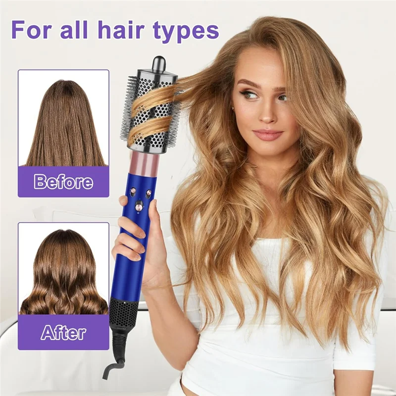 

Насадка-диффузор, большая круглая щетка для увеличения объема для Dyson Airwrap HS01 HS05, щипцы для завивки, инструменты для укладки-LICG