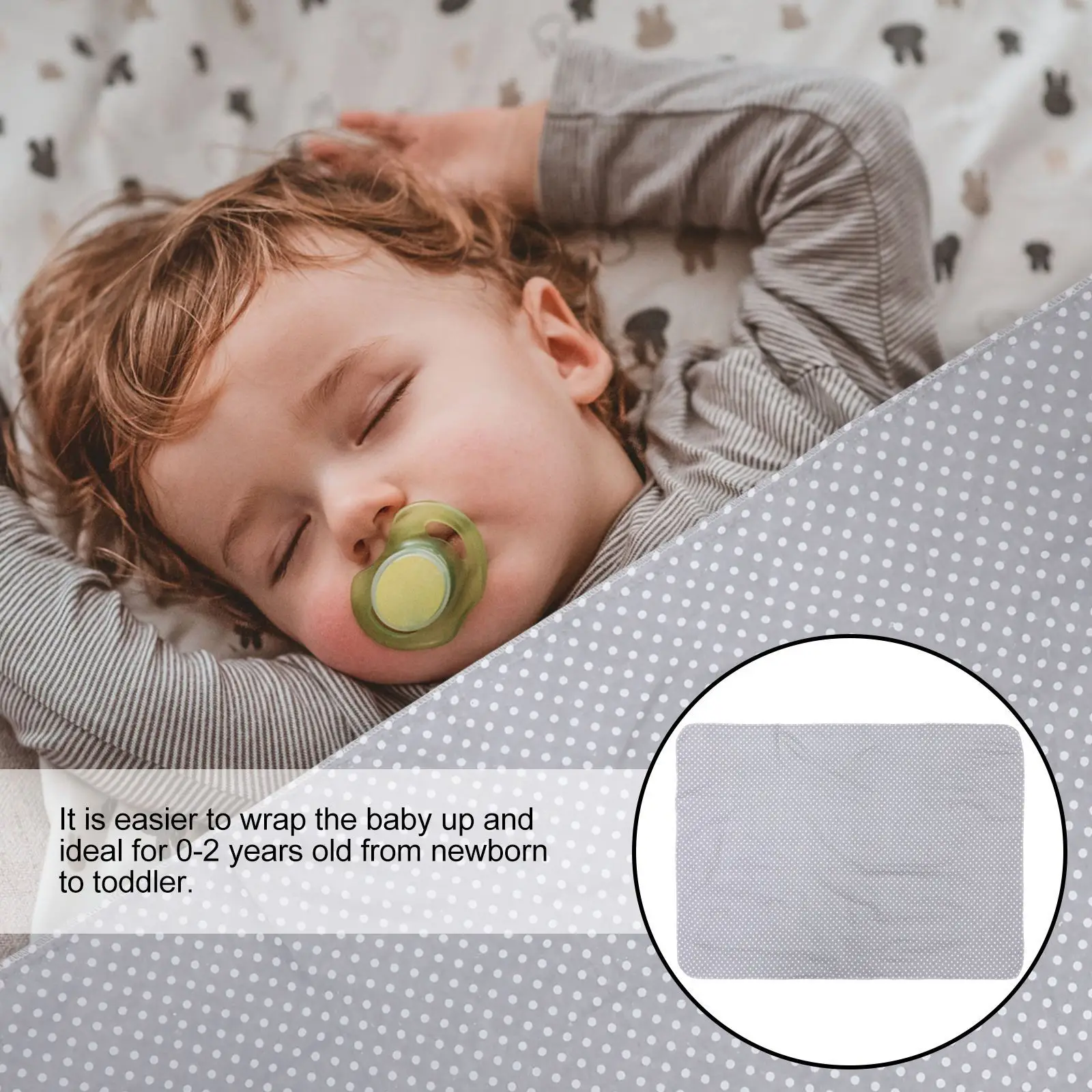 

4Pcs Baby Swaddle Blanket Soft Flannel Infant Receiving Quilt Newborn Swaddle Wrap Covering Towel Swaddling Shawl