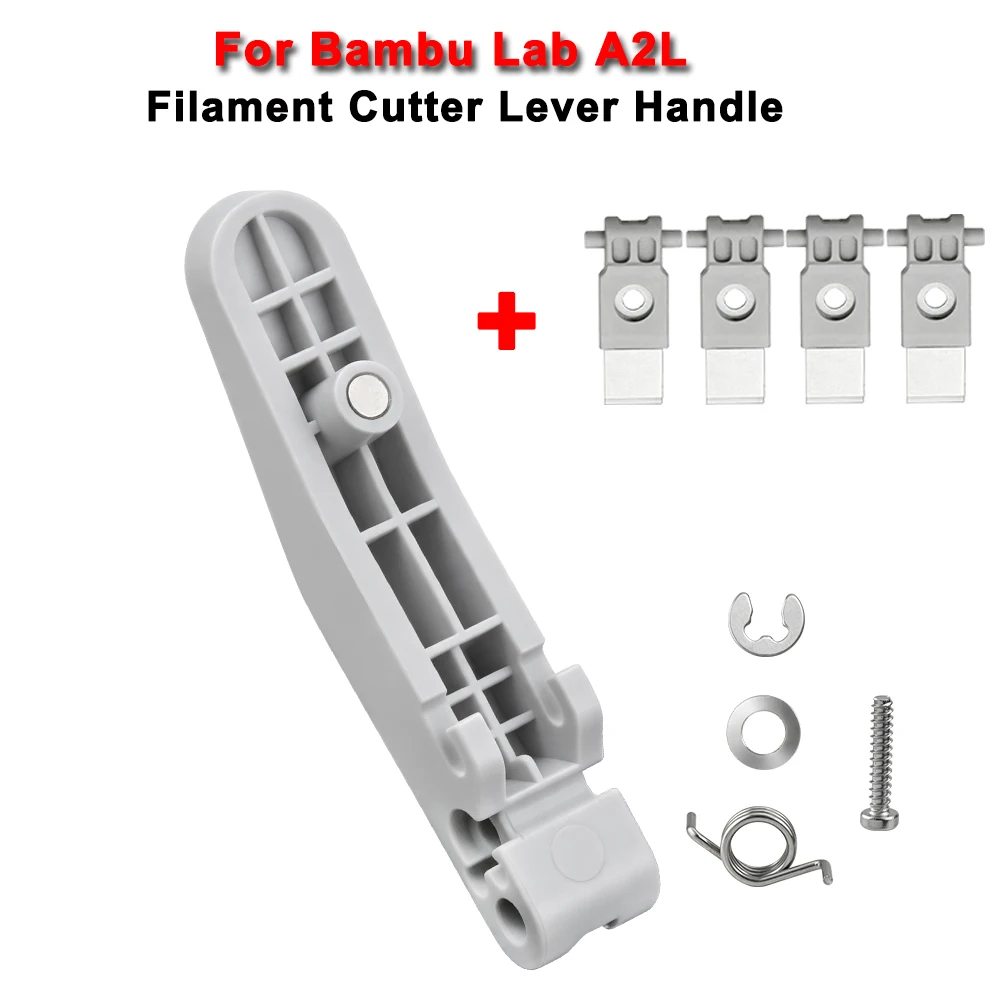 Für Bambu Lab A2L Filamentschneider Hebelgriff Ersatz-Extrudergriff Klingen-Set für Bamboo A2L 3D-Drucker Zubehör – Detail 9