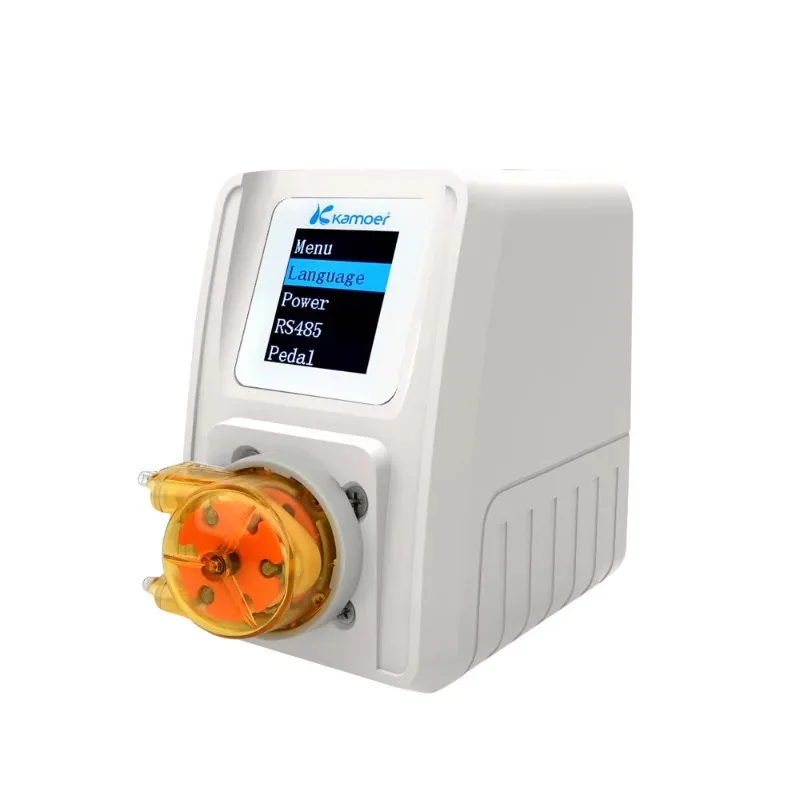 M1-STP 24V Low Flow Programmable High Precision Laboratory Experiment Viscous Fluid Peristaltic Pump Dosing Machine