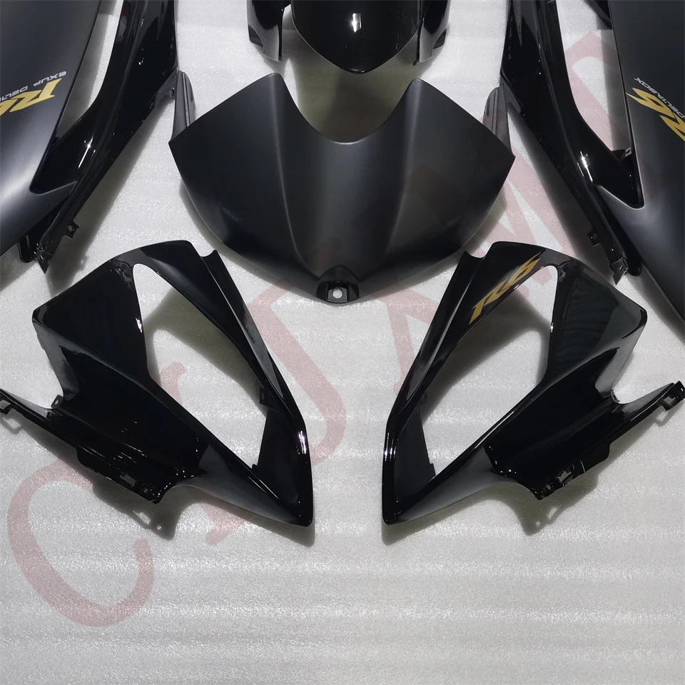 تخصيص الدراجات النارية Fairings لياماها YZFR6 YZF-R6 2008 2009 2010-2016 هدية سنام عدة YZF R6 08-16 غطاء إطاري بلاستيكي