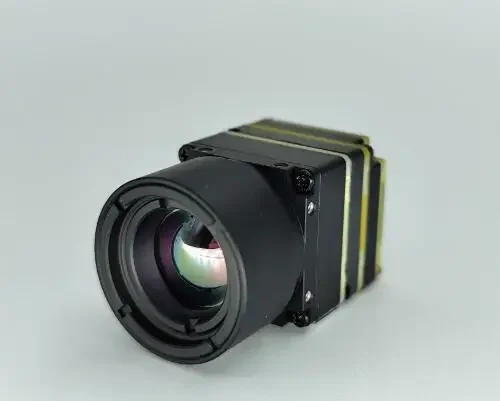 CVBS Analog FPV Thermal Imaging Camera JS-MINI256-9.7 256*192 6mm Lens Uncooled Long Wave Infrared Camera for FPV racing