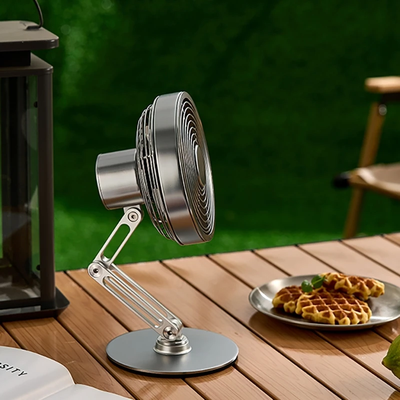 USB Fan, Strong Airflows USB Desktop Fan with Adjustable Wind,Cooling Fan Quiet Operation Summer Gift for Family Friend 896C