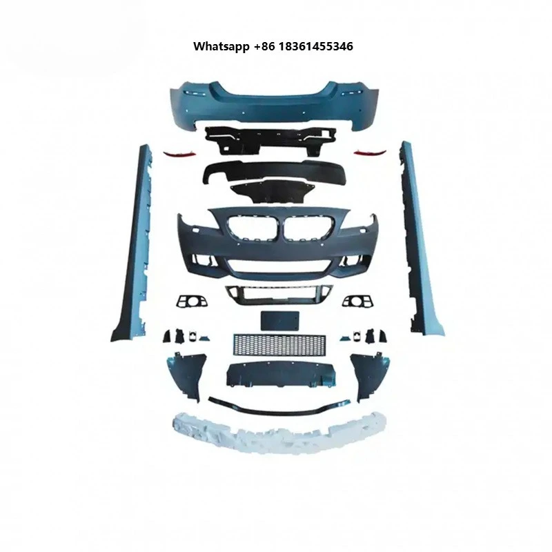 

For 5 Series F10MT Car Body Kit Front Bumper Rear Bumper Side Bumper Full Body Kit Grille Full Modification Body Ki Suitable