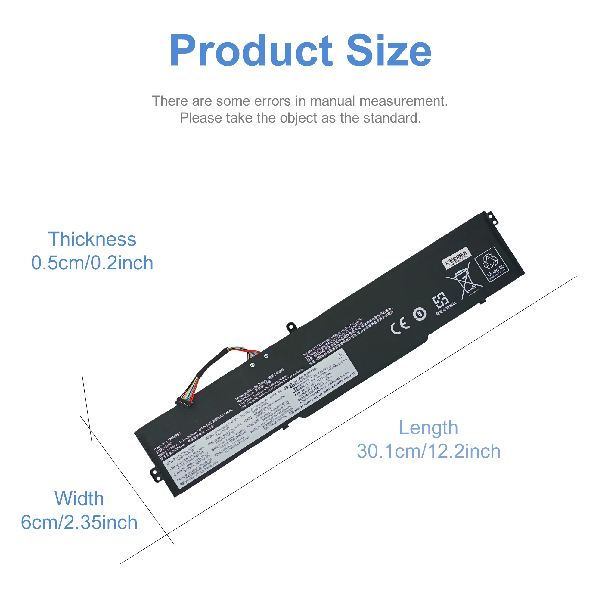 L17M3PB1 Laptop battery For Lenovo IDEAPAD 330-17ICH 330-15ICH L17C3PB0 L17D3PB0 928QA221H 5B10W67404 5B10Q71251