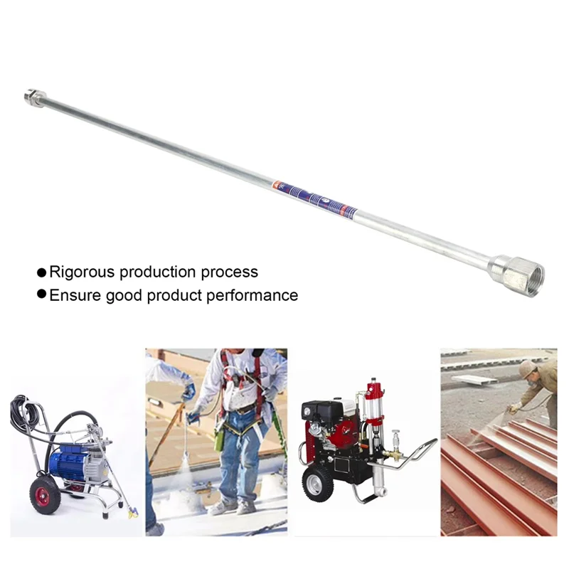 AT19-Spray Gun Extension Rod Universal Paint Sprayer Gun Tip Replacement Manual Hardware Tools Supply Kit