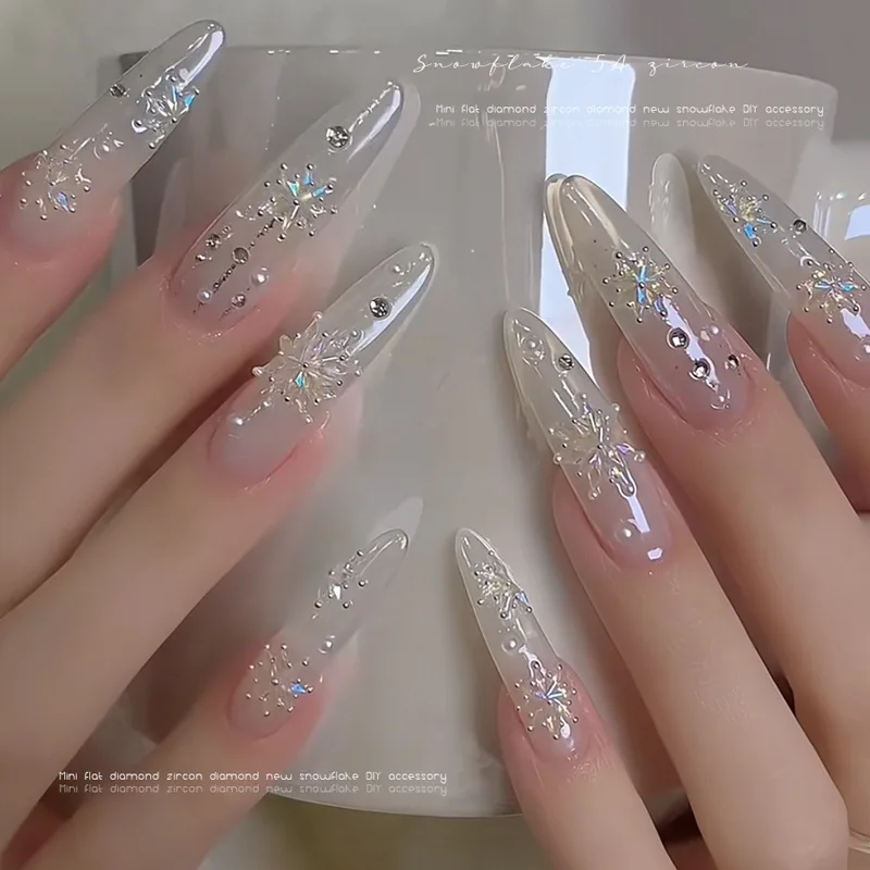 50 قطعة نجمة هندسية المعين الملونة الزركون صغيرة مسطحة القاع لامعة الحفر DIY بها بنفسك حجر الراين مسمار الفن زينة أداة الملحقات