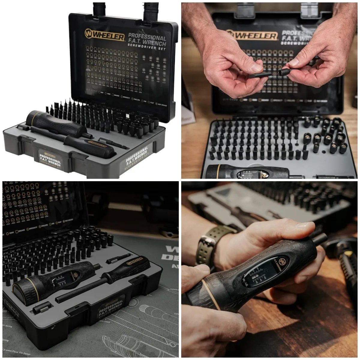 

100-Piece Professional Screwdriver Set, Steel, Metric & Standard, with Storage Case