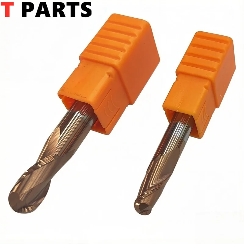Ball Nose End Mill Tungsten Carbide Cutter CNC Maching HRC55 Router Bit Milling Tool 1.5 2.5 3 8 9 10 12 16 18MM 2 Flute