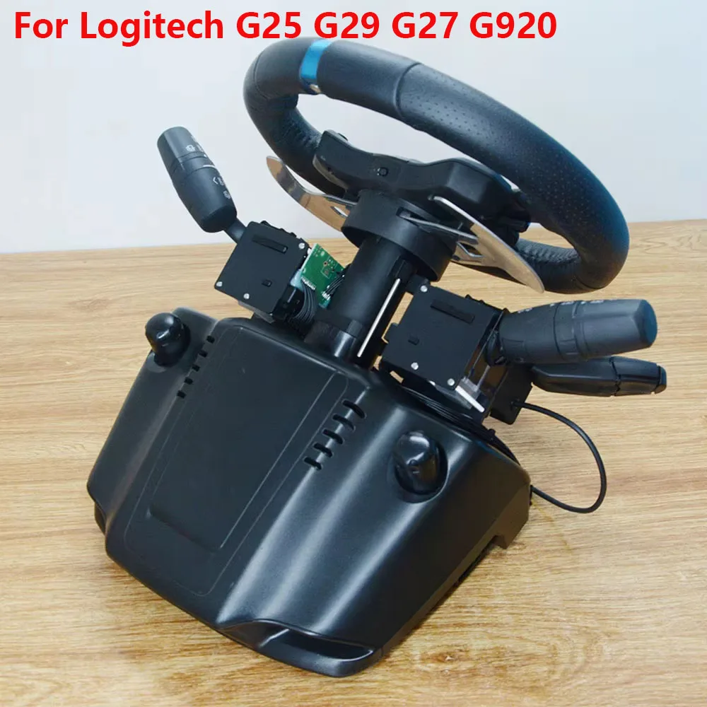 Racing Simulator Steering Wheel Turn Signal Wiper Automatic Rebound Off Cruise Ignition Switch For Logitech G25 G29 G27 G920