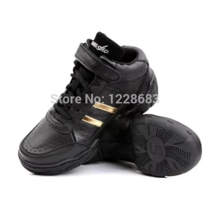 Women And Men Ballroom Salsa Jazz Dance Shoes Genuine Leather Top Quality Breathable Dance Sneakers