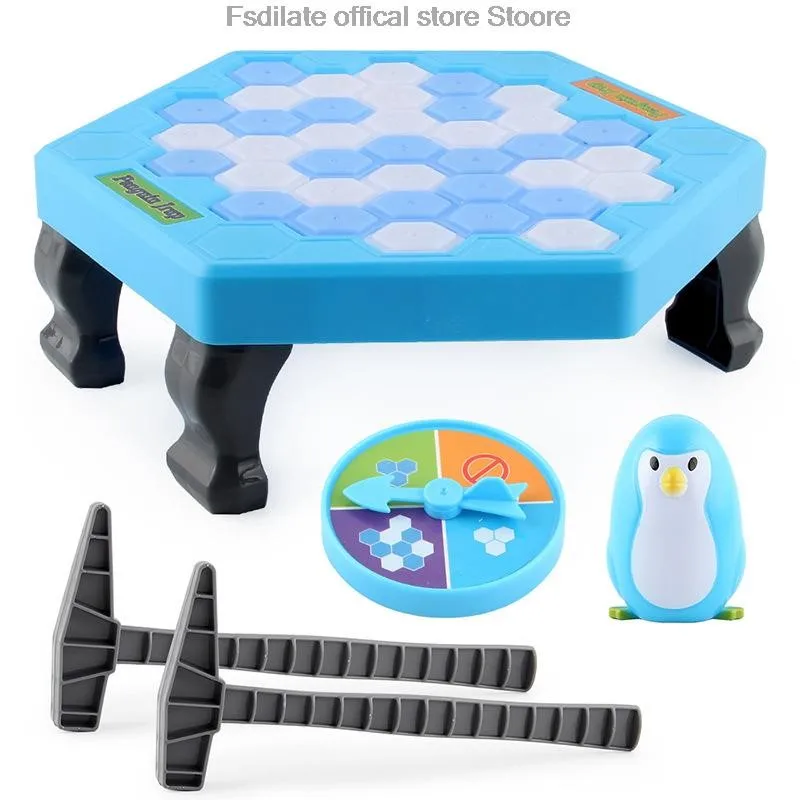 Penguin Breaking Ice Table Game Parent-child Interactive Puzzle Toys party game for kids juegos family games Birthday gift toys