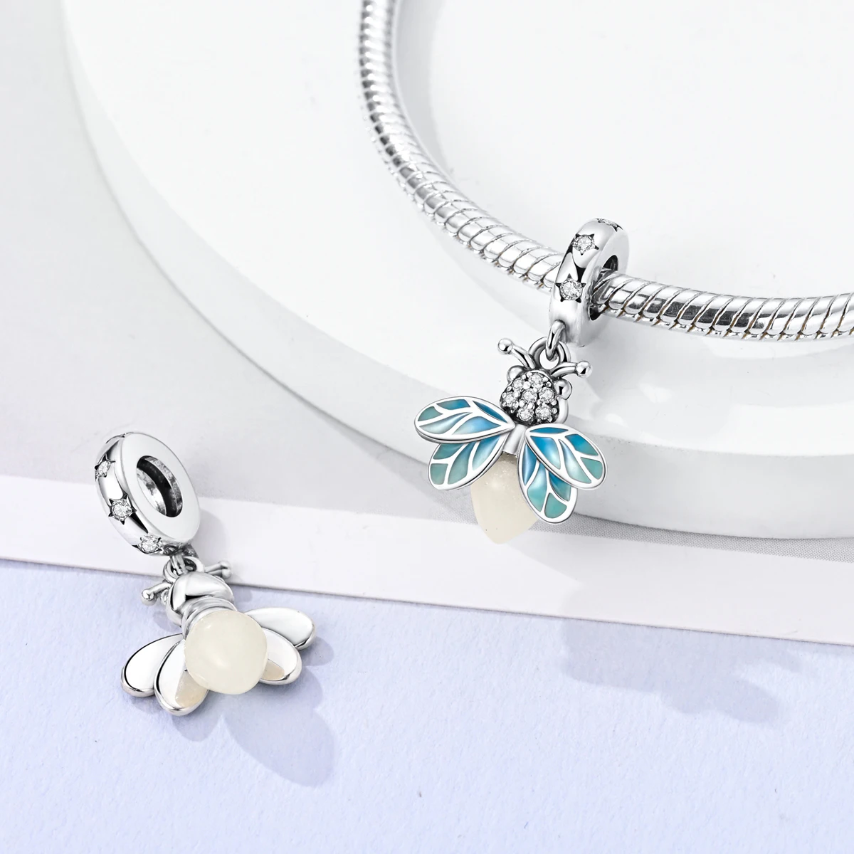 Original 925 Sterling Silver G - Red Clover Flower 评论和价格