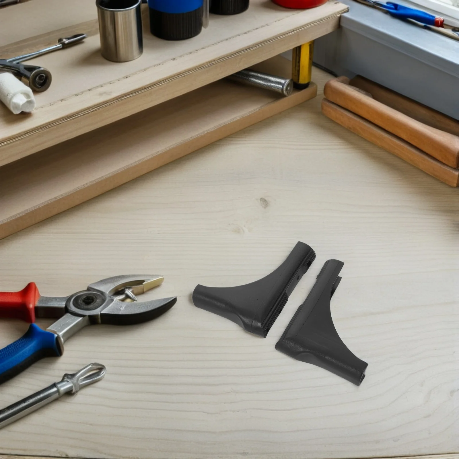 Accesorios para portabiancheria, gorros antideslizantes para piernas, resistentes a la intemperie, fáciles de instalar, reducción de ruido, aspecto elegante, 6 uds.