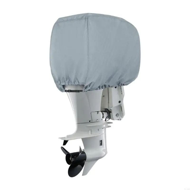 M76E 600D TPE Bootsmotorschutz, passend für Motoren mit 115 bis 225 wetterfest, leichtes Design, reißfeste Abdeckung – Detail 2