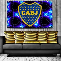 Bandiere appese CABJ Flag Boca Juniors Flag for Rooms Banner Club Flag Room Decor Y2k decorazione della parete decorazioni per esterni personalizzate