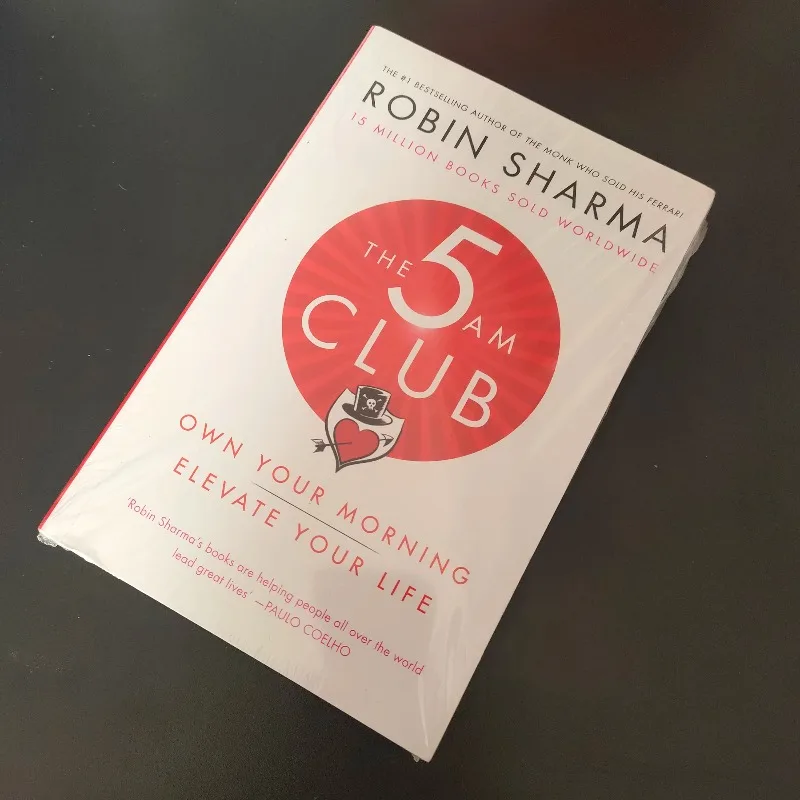 2026 hot selling items The 5AM Club By Robin Sharma Own Your Morning Elevate Your Life English Book