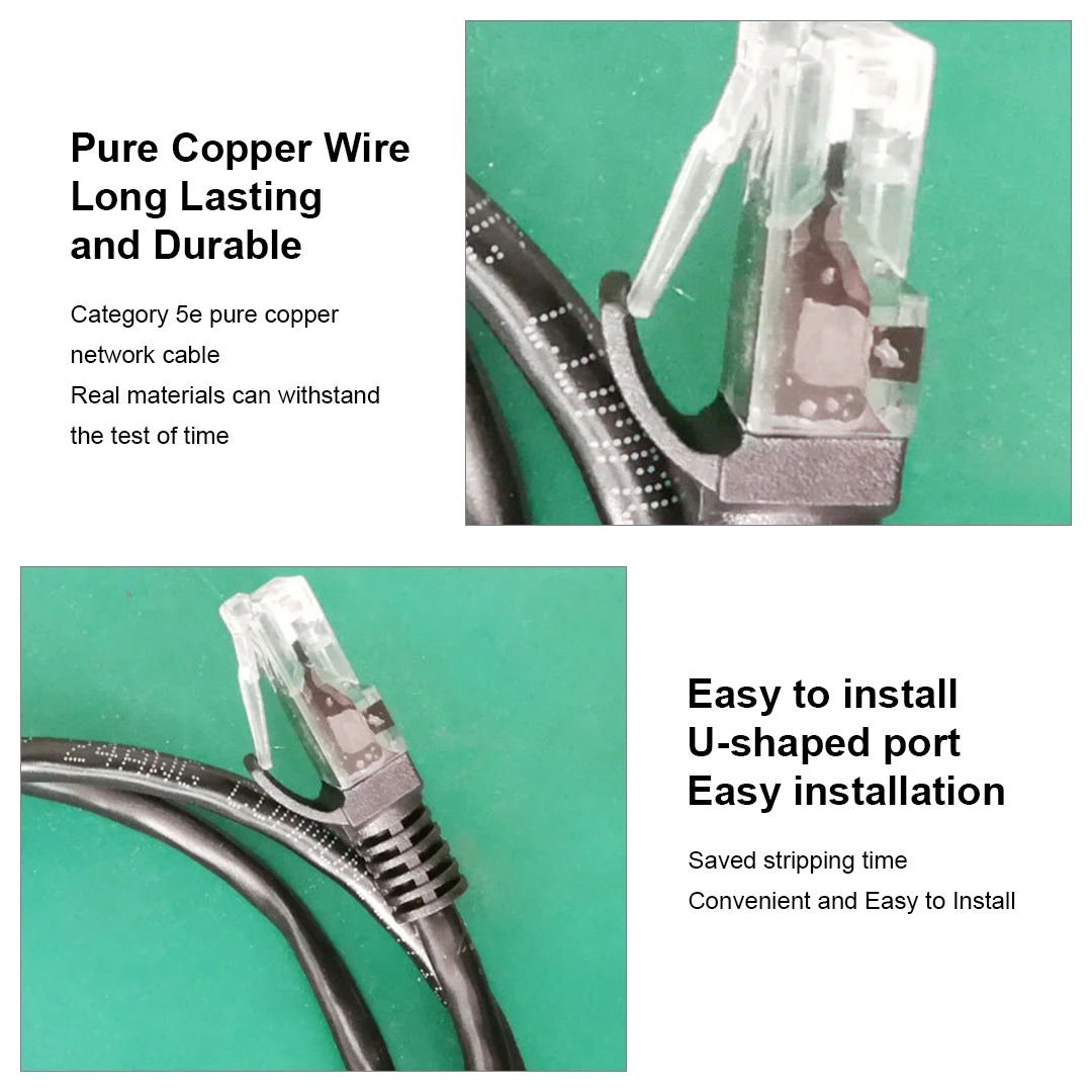 Ultra Six-Class Network Cable For Full Color Single Dual LED Display Screen Network Interface Control Card Signal Line