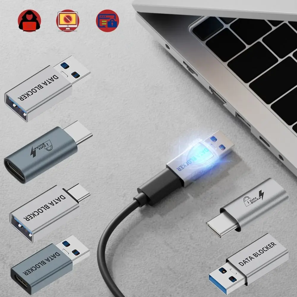 قطعة واحدة فقط لشحن مانع بيانات USB للحماية من رصد العصير والرفض القرصنة USB Type-C المدافع حماية الخصوصية الآمنة #1
