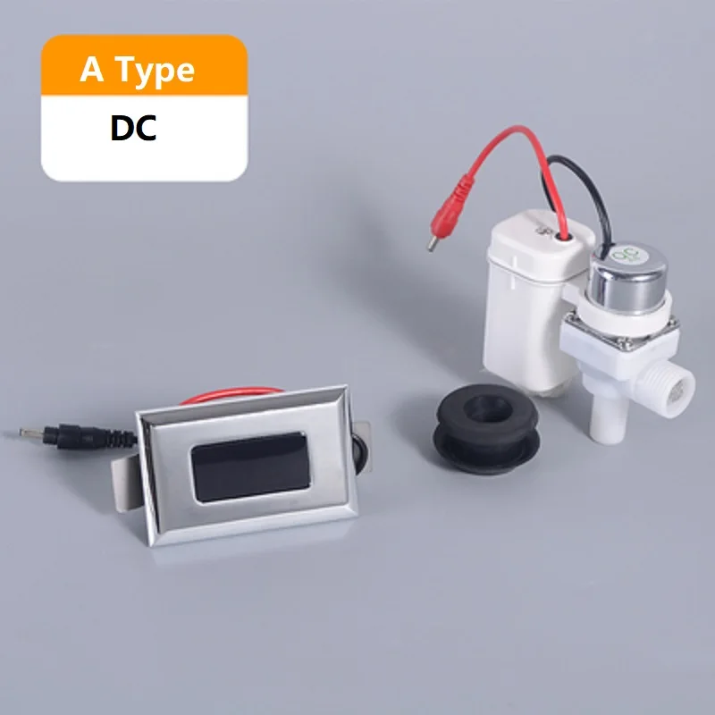 Urinal Sensor Infrared Solenoid Valve Urinal Accessories Urinal Waterproof 4 Section 5 6V Battery Box