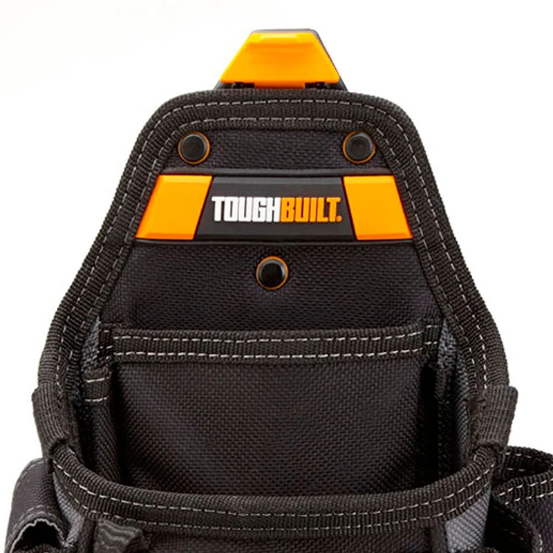 Imagem -03 - Toughbuilt-bolsa Pequena Eletricista Toolkit de Armazenamento Durável Ajustável 13 Bolsos Construção Robusta de Camadas Tb-ct34