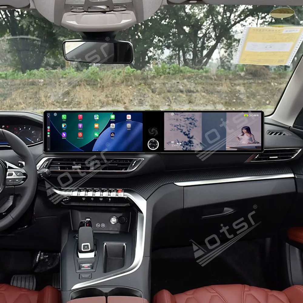 

Dual-Screen Car Radio For Dongfeng Peugeot 4008 5008 2016-2022 Car Multimedia Video Player GPS Navigation Carplay Unit HD WIFI