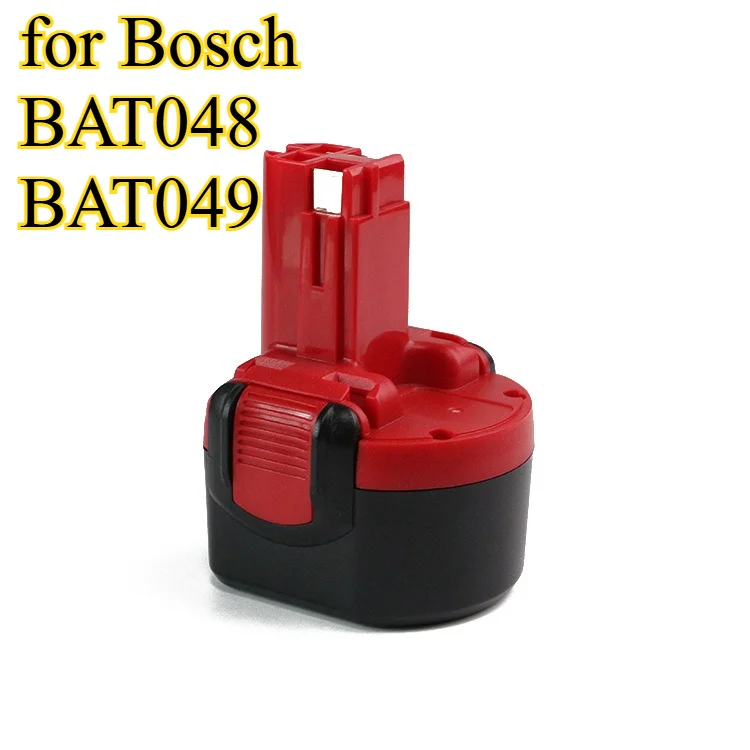 

Сменный аккумулятор большой емкости 3000 мАч для Bosch 9,6 В O-Type BAT048 BAT049 Аккумуляторная дрель PSB Электроинструменты с быстрой зарядкой