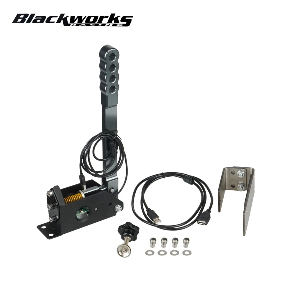 USB do komputera 14-bitowy zacisk hamulca ręcznego SIM ze wspornikiem do gry wyścigowe Logitech G25/G27/G29/T300/T500 dla Assetto corsa/brudnej 2.0 4.0