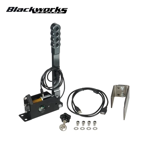 Abrazadera de freno de mano USB de 14 bits con soporte para juegos de carreras Logitech G25 G27 G29 T300 T500 y Assetto corsa 4,0 2,0 sucio