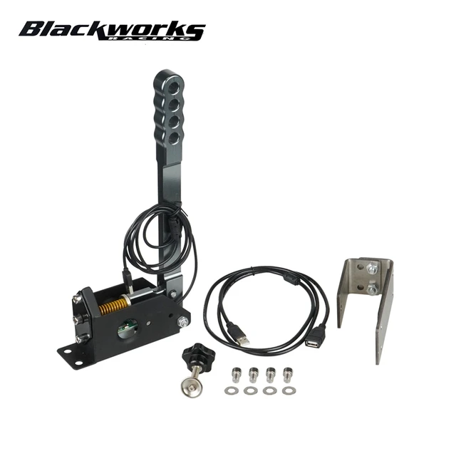 USB do komputera 14-bitowy zacisk hamulca ręcznego SIM ze wspornikiem do gry wyścigowe Logitech G25/G27/G29/T300/T500 dla Assetto corsa/brudnej 2.0 4.0