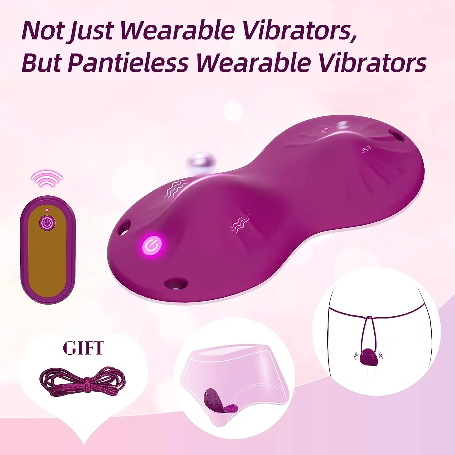 Vibrators Sex Adult Toys 10 Vibration Modes Clit Stimulator Vibrating Panties Panty for Women